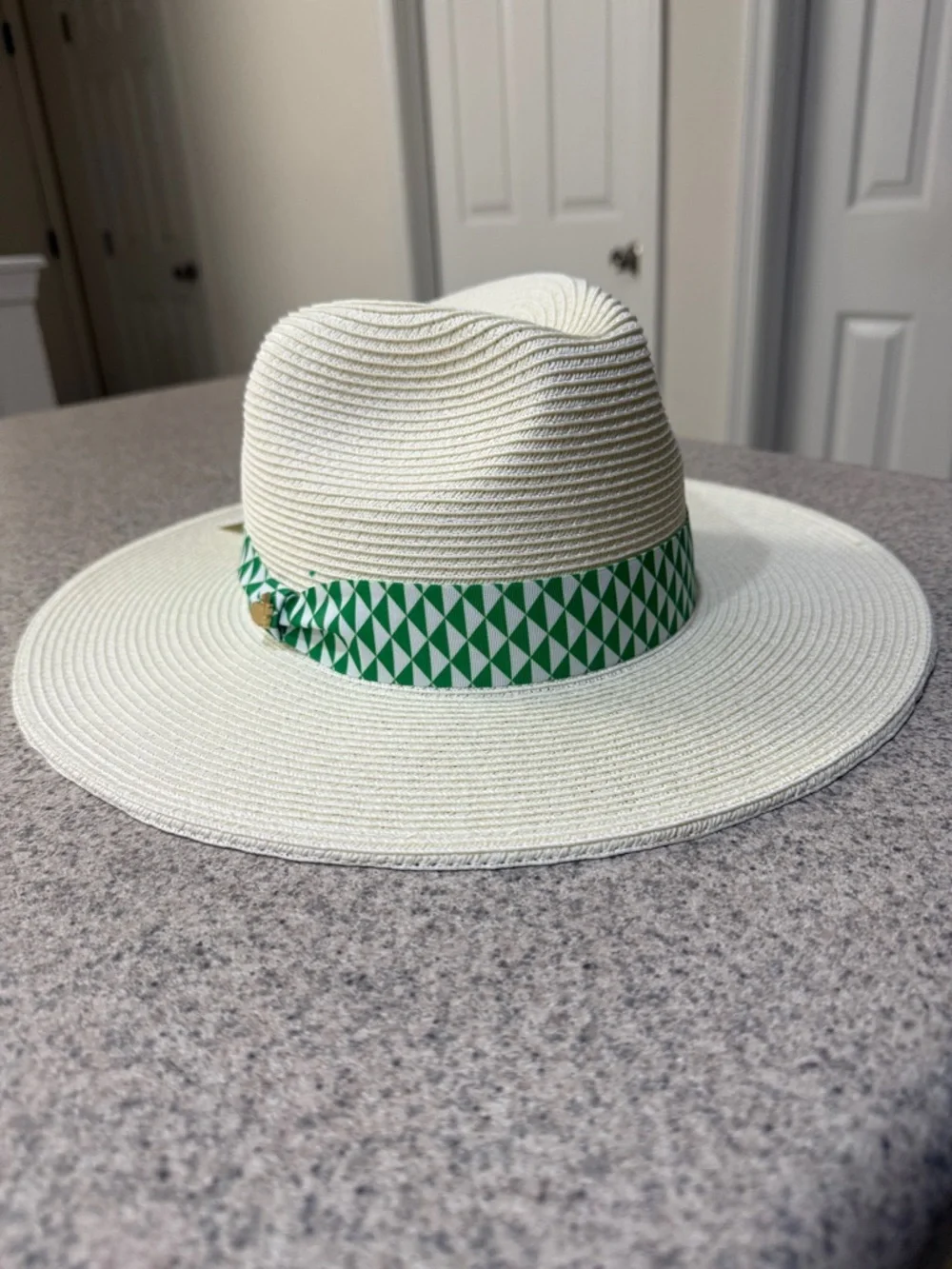 2026 Masters Tournament Women Dorfman Milano Straw Sun Hat!!🔥🔥🔥 - Picture 2 of 16